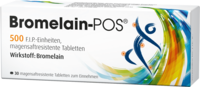 BROMELAIN POS magensaftresistente Tabletten